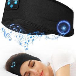 Perytong Sleep Headphones Bluetooth Wireless Sports Headband, Long Playtime Lightweight Headphones Hi-Fi Stereo Ergonomic ASMR Sleep Headphone Cool Ga