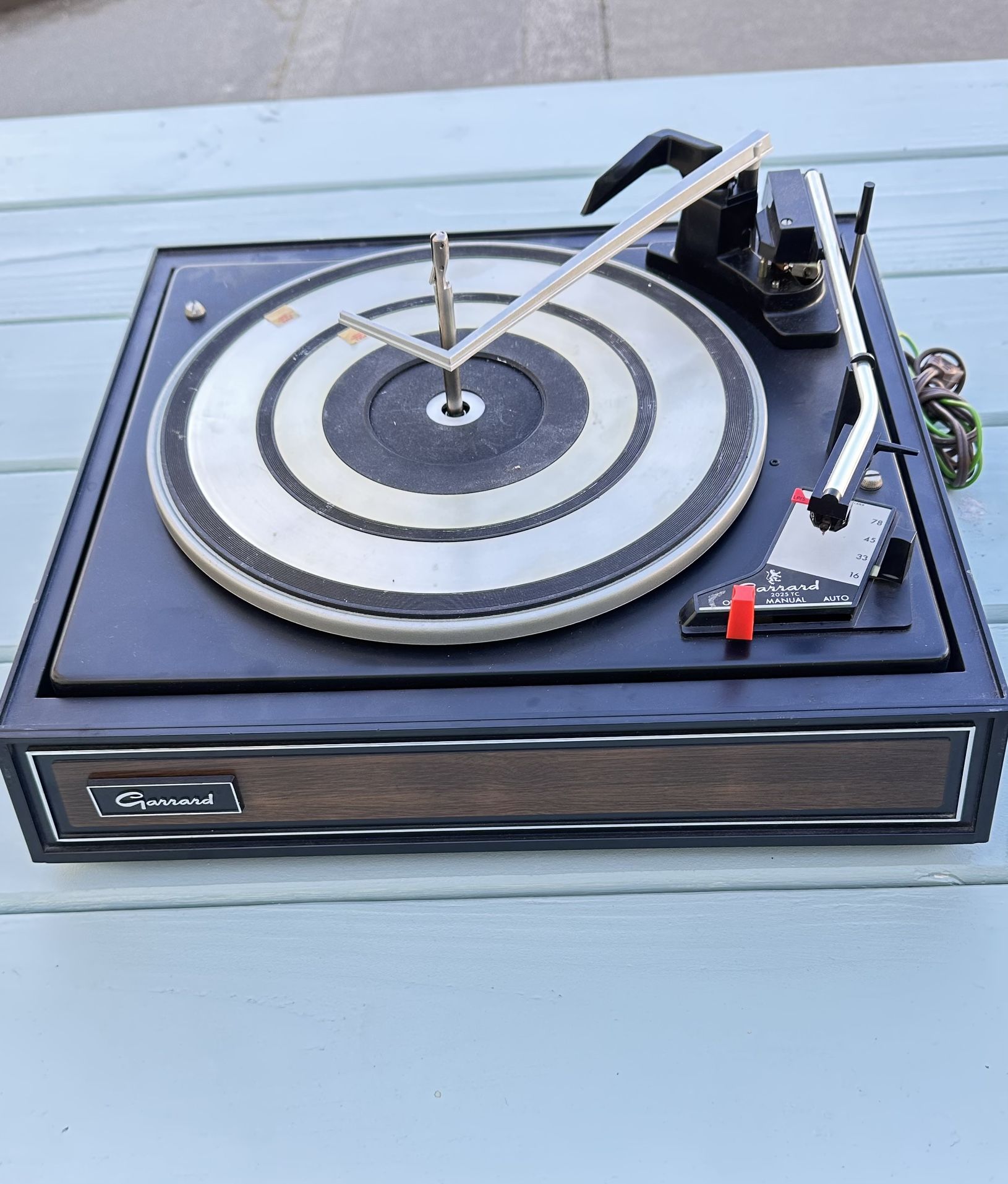 Garrard 2025TC Electrophonic Modular Stereo System Turntable