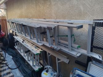 Assorted ladders for sale