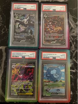 Graded Pokemon Slabs LF trades at a percentage
