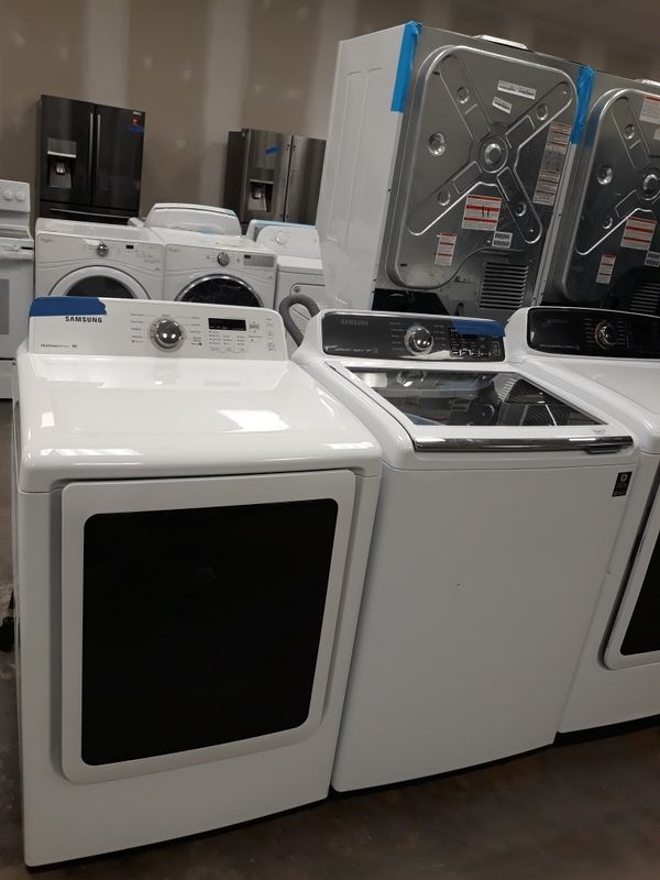 Top load washer and dryer set brand new scratch and dent for Sale in Laurel, MD OfferUp
