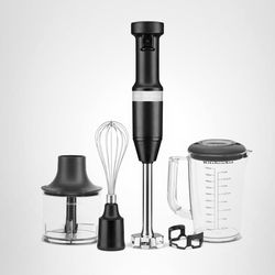 KitchenAid Variable Speed Corded Hand Blender with Accessories NEW