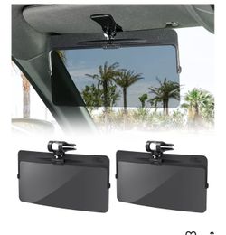 Sun Visor for Car, 2 Pack Polarized Sun Visor Extender