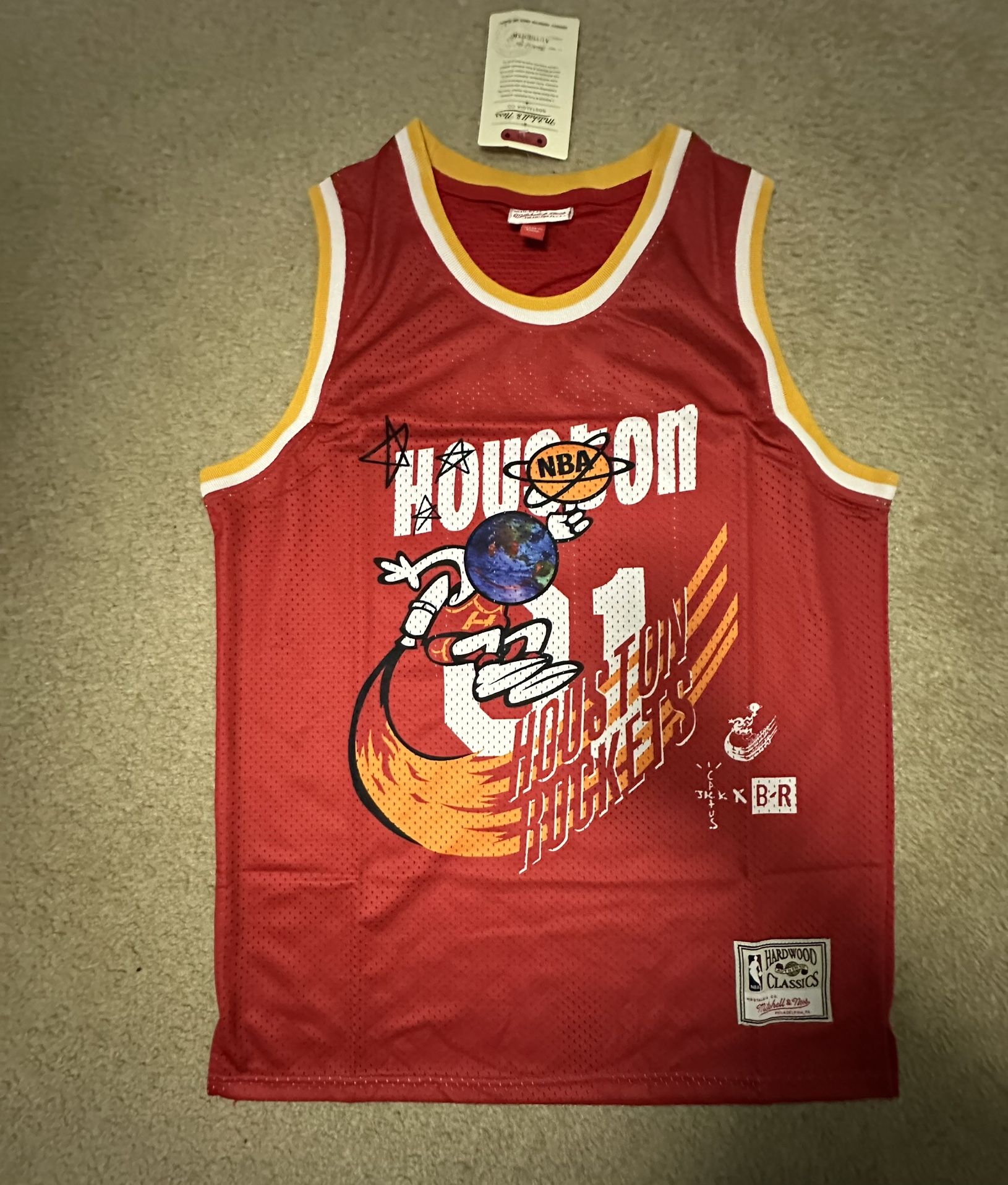 Travis Scott Houston Rockets Cactus Jack Edition Size