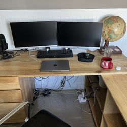 Williams Sonoma Desk With Bookshelf