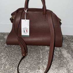 Anna Paola Italian Leather Handbag