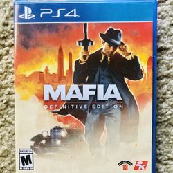 Mafia Definitive Edition PS4