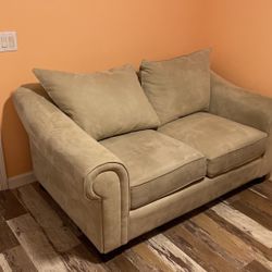 Earth Tone Love Seat