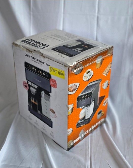 Chefman Barista Pro 6-in-1 Espresso Machine – Used Once – Great Condition