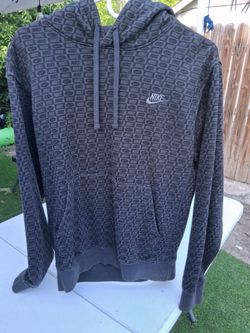 Nike Black And Gray Hoodie