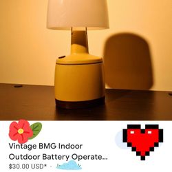 Vintage Cordless Lamp