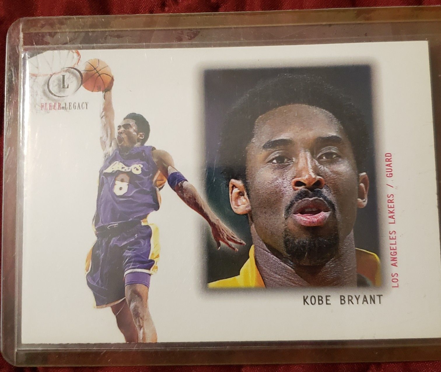 Kobe Brant 00 01 NBA LEGACY RARE FIND