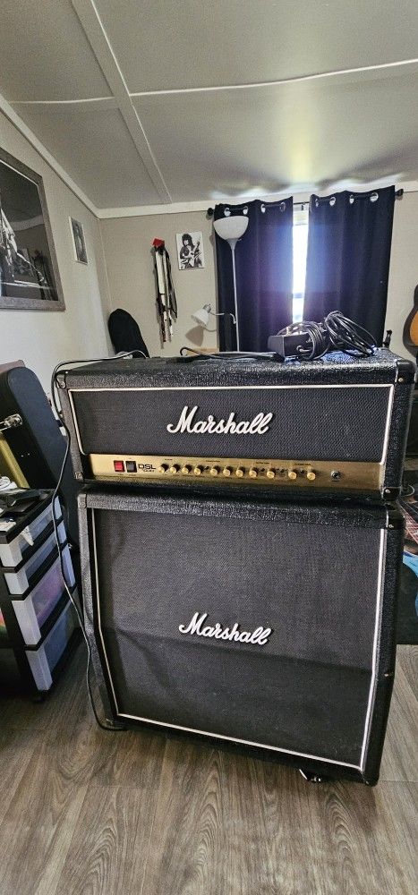 Marshall DSL Half Stack 100w with 4x12 Cab