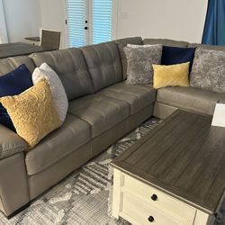 Leather Sectional Sofa