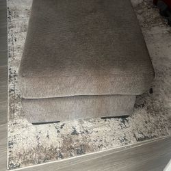 Gray Ottoman 