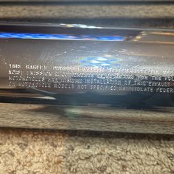 Harley-Davidson Exhaust Pipe