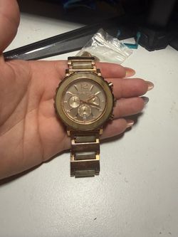 Michael Kors Rose Gold Chronograph Watch