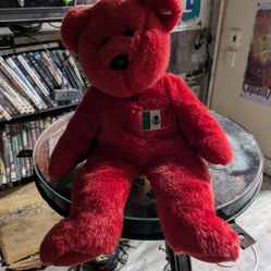 RARE Ty Tennie Beanie Baby Osito Bear - Mexico - Retired