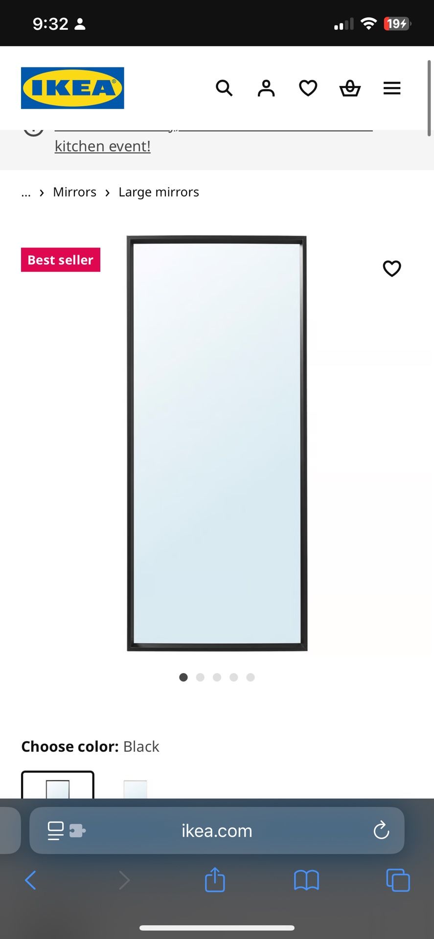 IKEA Mirror