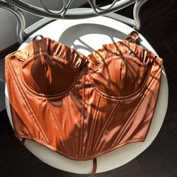 Brown Corset top 