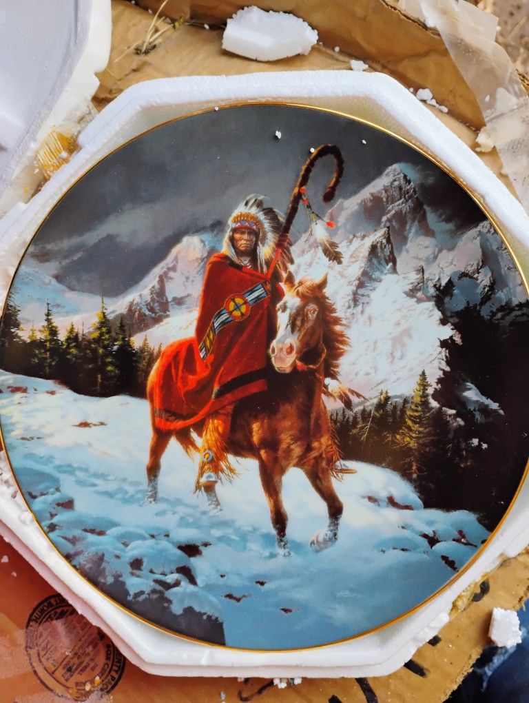 Native American Heritage Plate