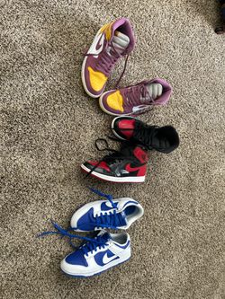 Jordan’s & Nike dunk