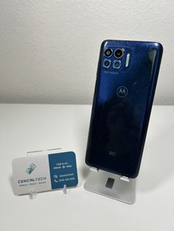 Motorola One 5g UW 128gb Unlocked Back Cracked + Bad Camera #0341