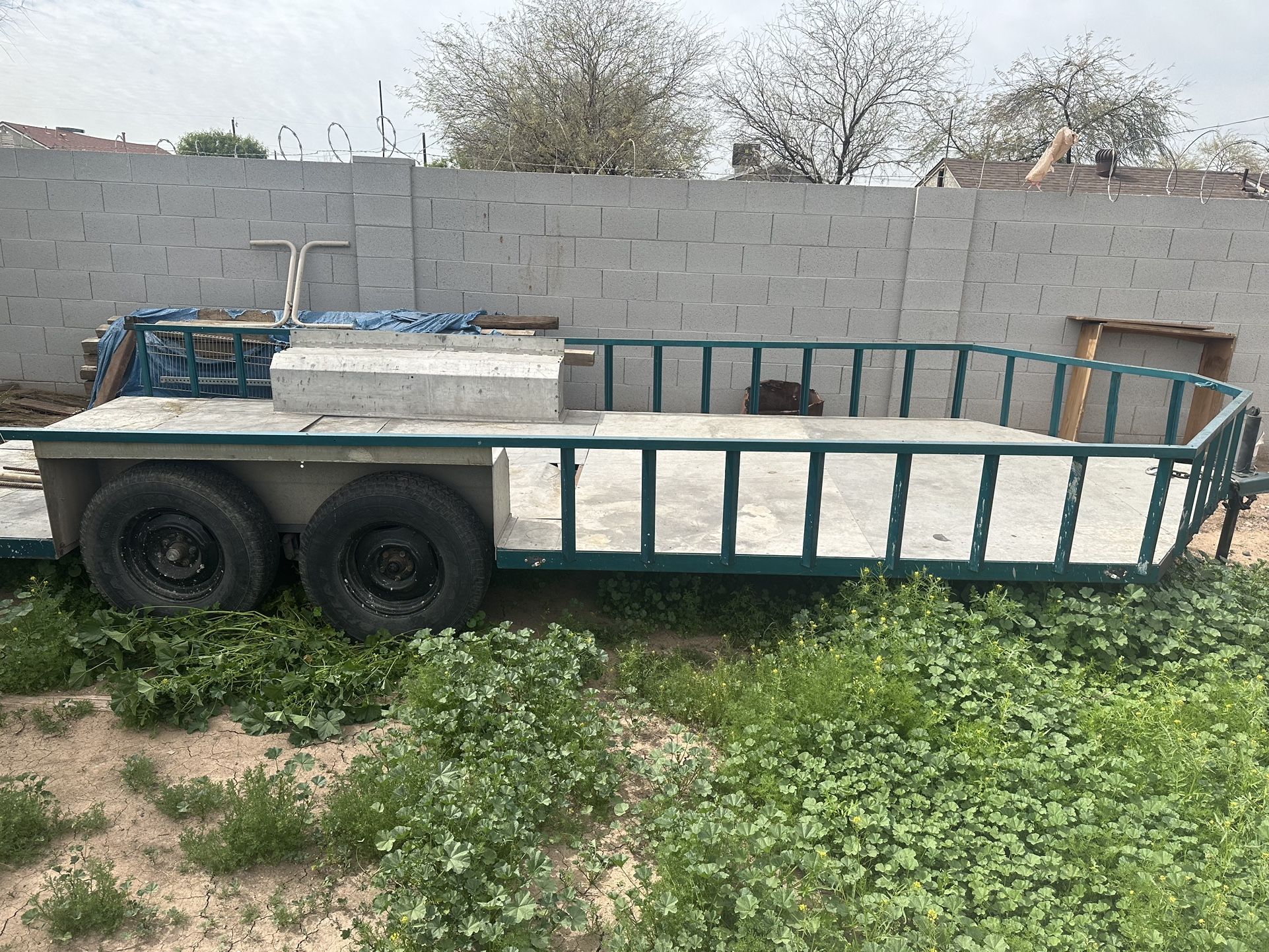 Traila 20 X 8 Doble Eje.