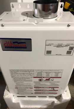 New 199000 btu tankless water heater