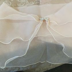 3 Girls-Sheer, chiffon ruffled shawl-cover up, $3 Each!