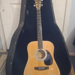 Americano Acoustic Electric Guitar 