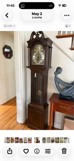 Seth Thomas grandfather clock