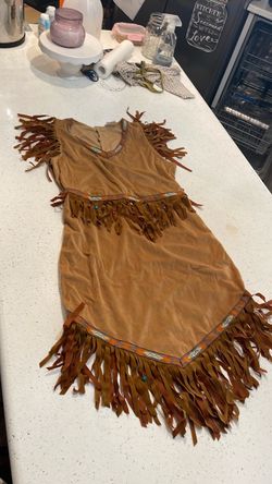 Spencer’s Pocahontas Halloween costume dress women’s large
