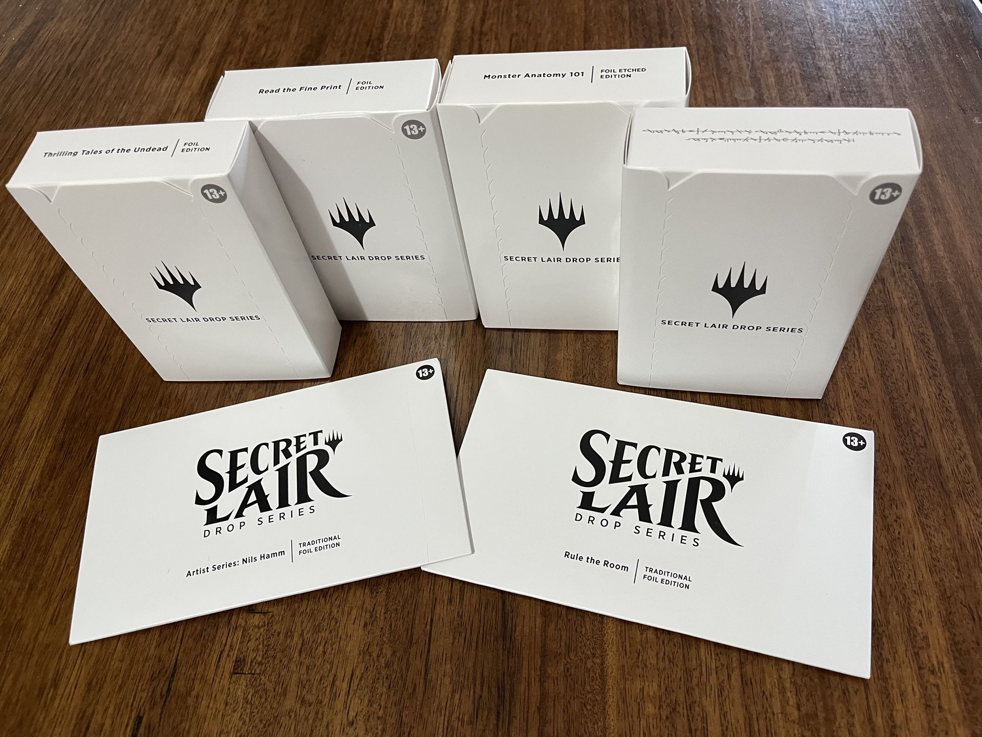 Magic the Gathering Cards. Secret Lairs. Sealed. Foil.