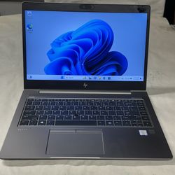 Laptop HP ZBOOK 14UG6 i7 Like New 8th Generation  Price is Firm  Read Description 