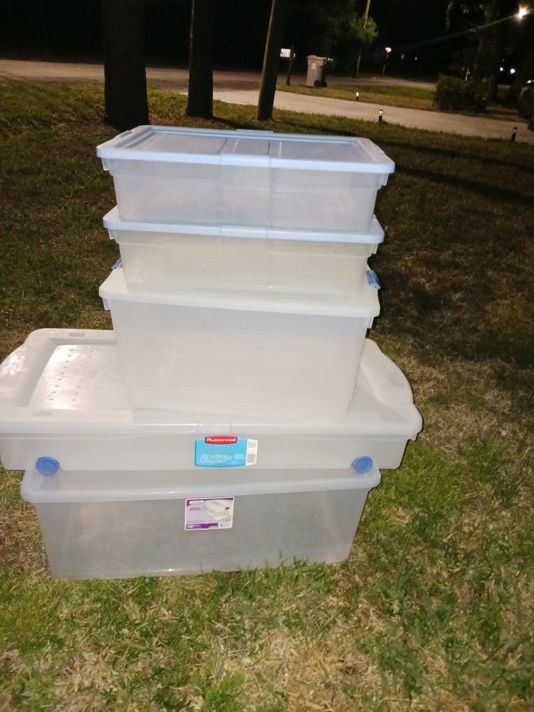 5 Larg Ex Larg Storage Bins 18 Firm Look My Post Tons Item