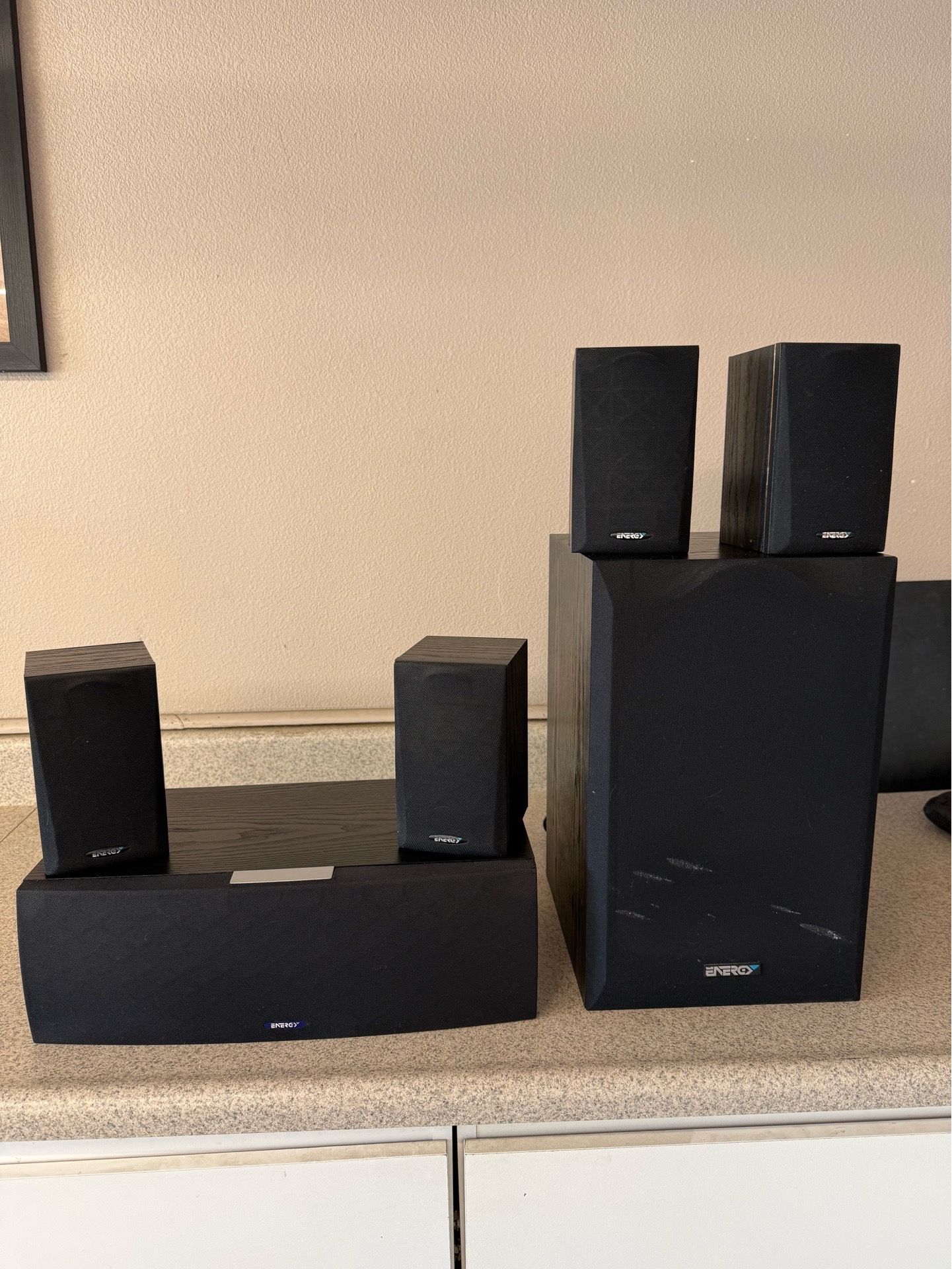 Energy surround sound with subwoofer