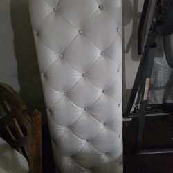 White Bench With Jewels