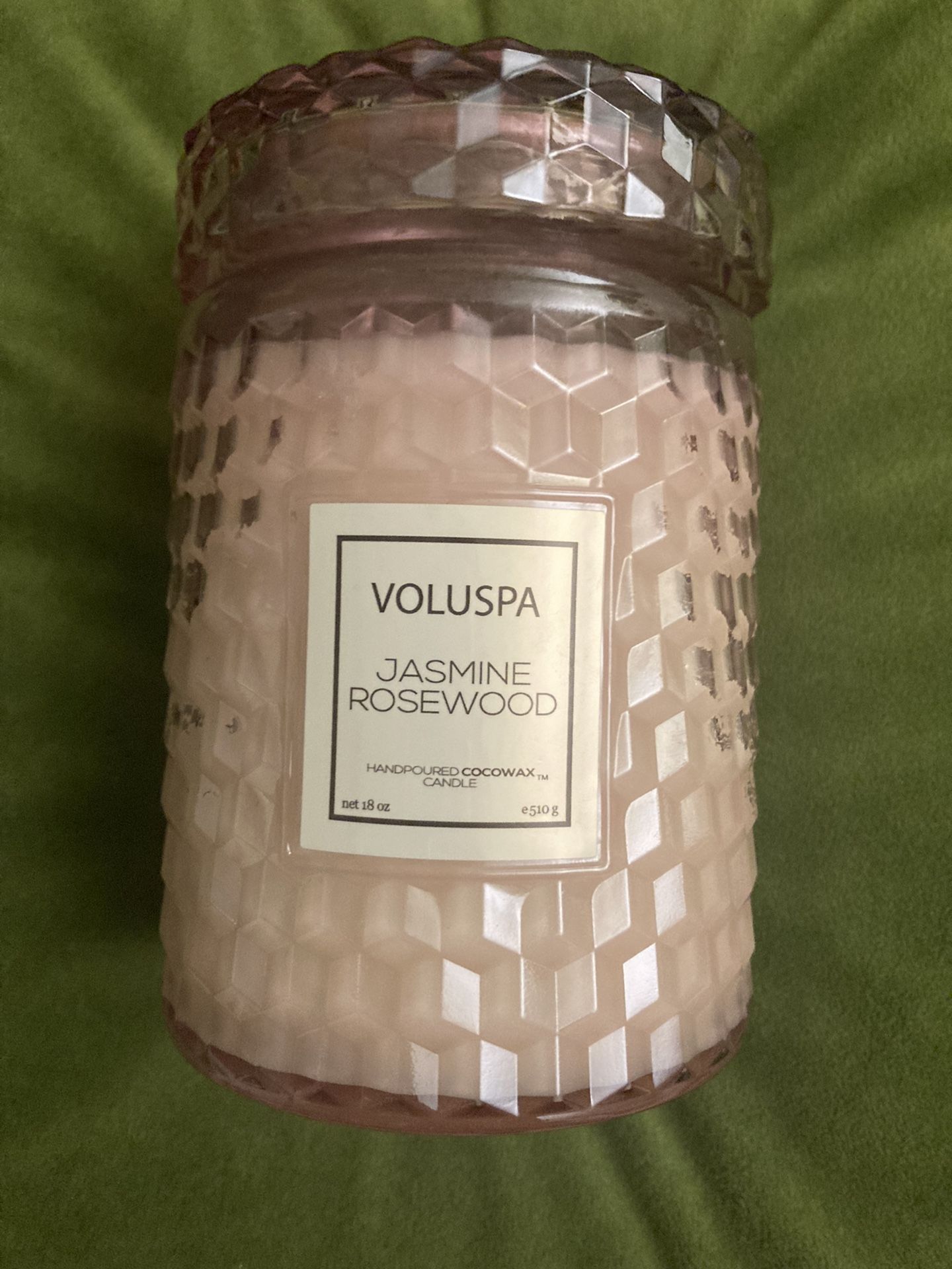 Jasmine Rosewood Volupsa Large Candle 