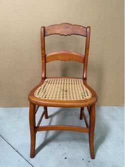 Antique walnut side chair