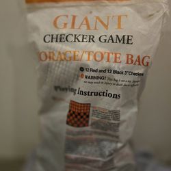 Giant Checker Game