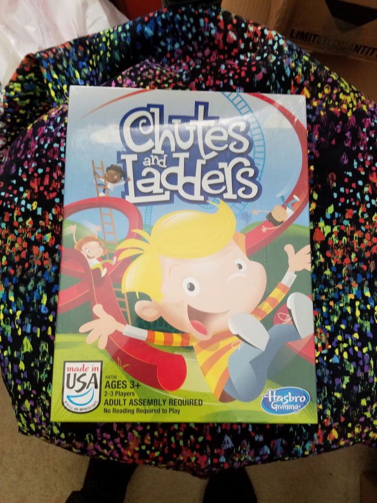 Chutes and ladders Hasbro Game