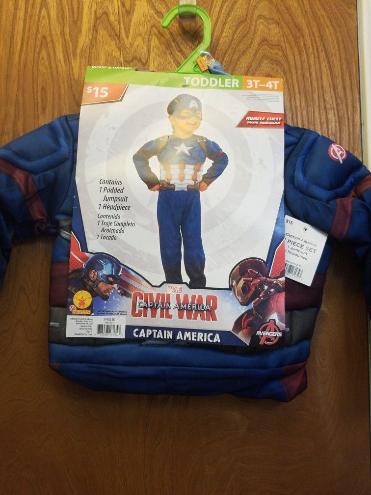 Toddler Captain America Costume 