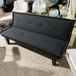 Black Futon Couch, Folding Sofa Bed
