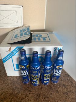 Rams Super Bowl Bottles Full Case