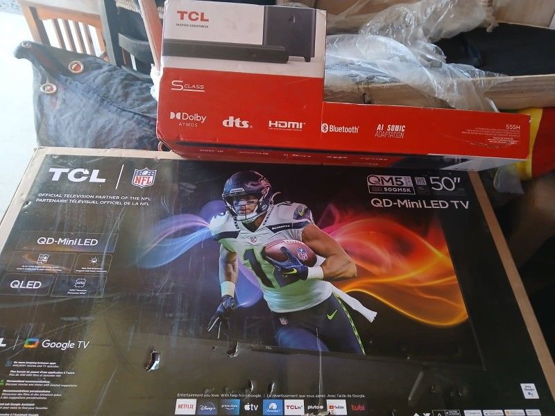 TCL 50" W SURROND SOUND