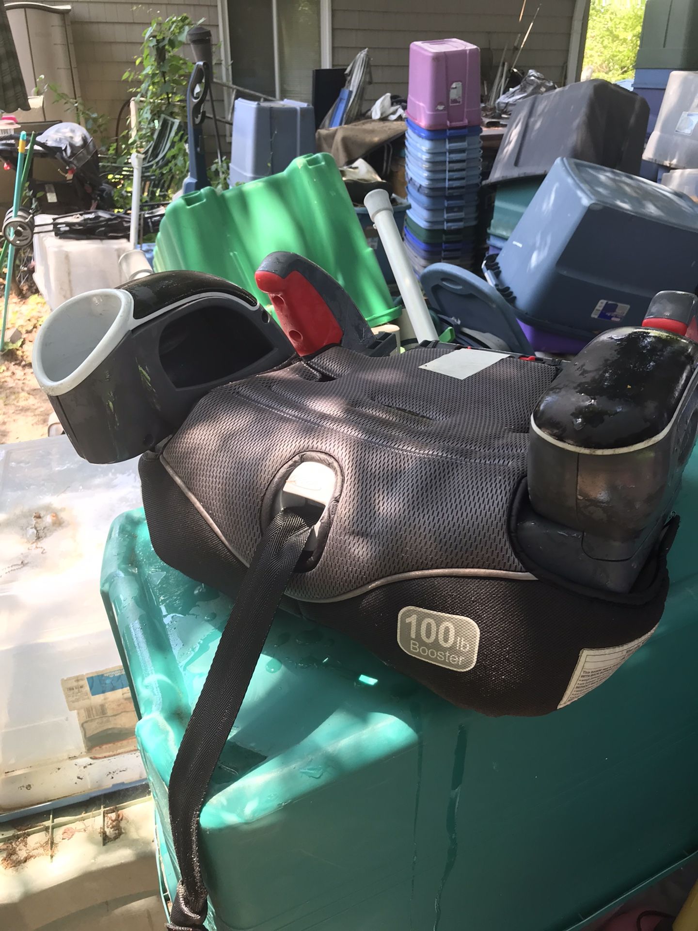 Very Nice Heavy Duty Hundred Pound Limit KidsBooster Reclining Car Seat Only $20 Firm