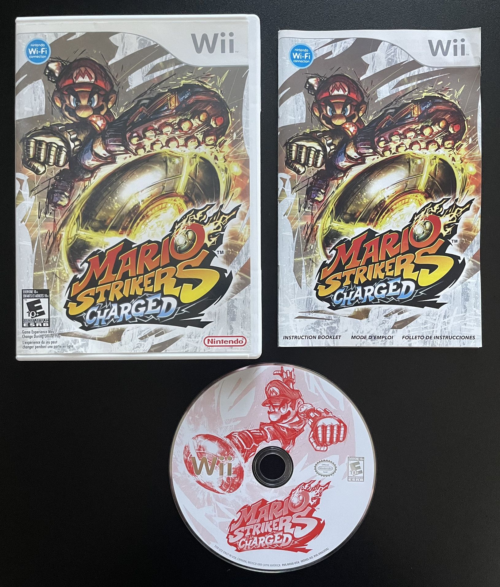 Mario Strikers Charged Nintendo Wii
