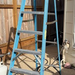 Werner Fiberglass Ladder - Model FS108