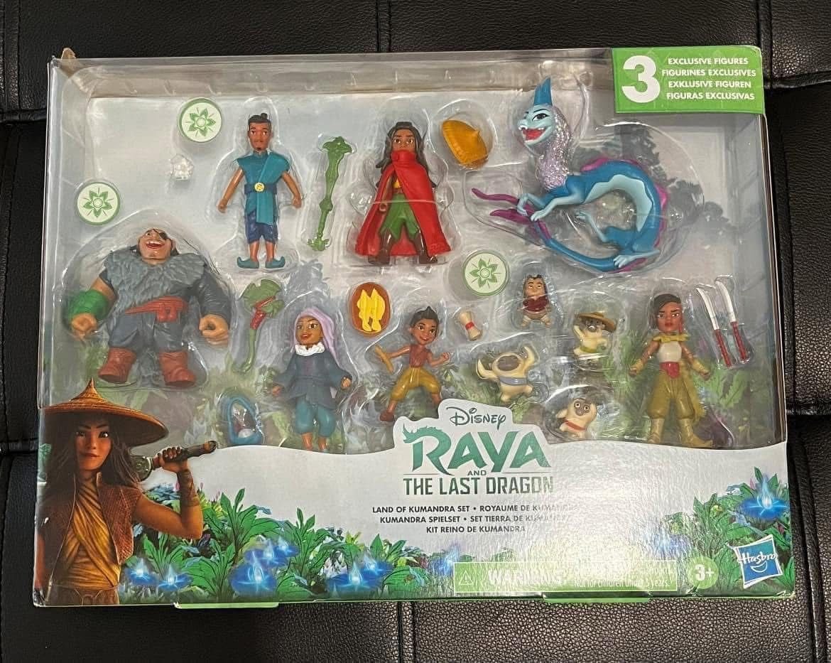 Disney Raya Mini Figures Set